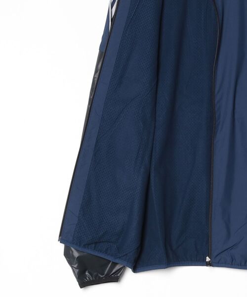 adidas（アディダス）の「アディダス adidas ウインドジャケット（ジャージ・メンズ・ネイビー/ブラック×グレー・M/S/L/LL/3L）」の16枚目の写真