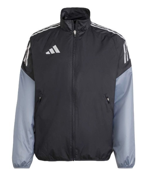 adidas（アディダス）の「アディダス adidas ウインドジャケット（ジャージ・メンズ・ネイビー/ブラック×グレー・M/S/L/LL/3L）」の14枚目の写真