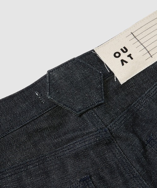 OUAT(オーユーエーティー)の「OFFICE TROUSERS(デニムパンツ・メンズ・インディゴブルー・3/2)」の8枚目の写真