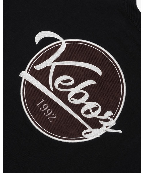 KEBOZ(ケボズ)の「BB SWEAT CREWNECK(スウェット・メンズ・アッシュグレー/ブラック/ブラウン/レッド/カモフラージュ・S/M/L/2XL/XL)」の6枚目の写真