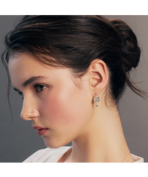 grape cluster drop earrings