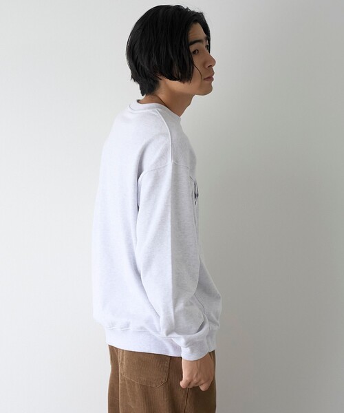 coen(コーエン)の「Toughweighプリントクルーネックスウェット(スウェット・メンズ・ワイン/グレー系・S/L/M/XL)」の21枚目の写真