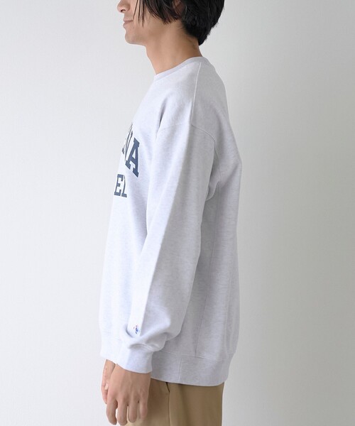 coen(コーエン)の「Toughweighプリントクルーネックスウェット(スウェット・メンズ・ワイン/グレー系・S/L/M/XL)」の16枚目の写真