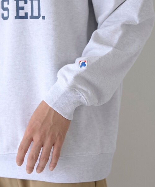 coen(コーエン)の「Toughweighプリントクルーネックスウェット(スウェット・メンズ・ワイン/グレー系・S/L/M/XL)」の12枚目の写真