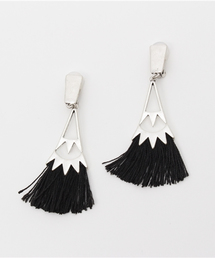 MOUSSY | SUNSHINE FRINGE EARRING(ピアス（両耳用）)