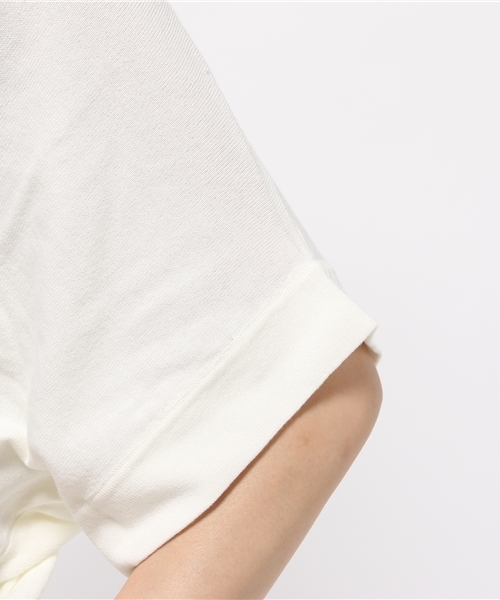 Heather(ヘザー)の「12G/Vニット5分袖 731022(ニット/セーター・レディース・オフホワイト/チャコールグレー/カーキ/ピンク系その他・FREE)」の8枚目の写真