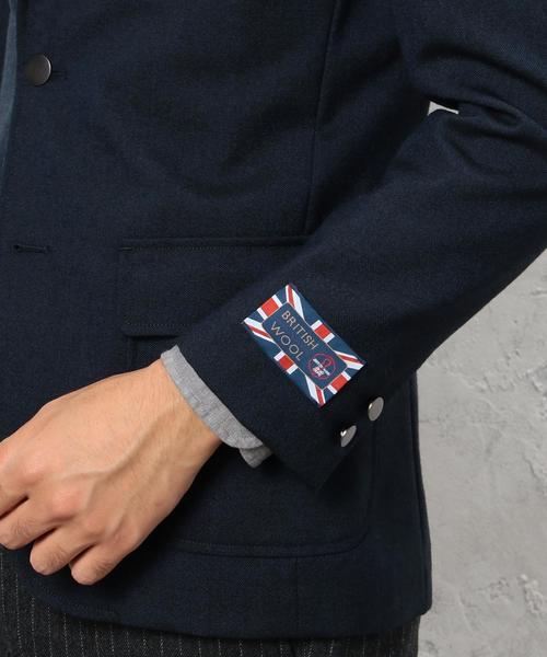 green label relaxing（グリーンレーベルリラクシング）の「KT ブリティッシュ ウール ブレザー / ジャケット◆（テーラードジャケット・メンズ・ロイヤルブルー・SMALL/MEDIUM/LARGE/X-LARGE）」の9枚目の写真