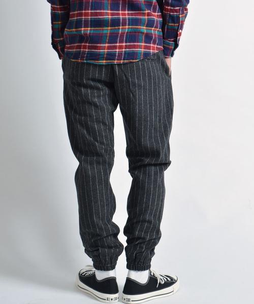 SHIPS GENERAL SUPPLY(シップスジェネラルサプライ)の「SHIPS GENERAL SUPPLY: ウール ジョガーパンツ■(その他パンツ・メンズ・ネイビー/チャコールグレー・MEDIUM/SMALL/LARGE/X-LARGE)」の9枚目の写真