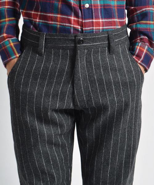 SHIPS GENERAL SUPPLY(シップスジェネラルサプライ)の「SHIPS GENERAL SUPPLY: ウール ジョガーパンツ■(その他パンツ・メンズ・ネイビー/チャコールグレー・MEDIUM/SMALL/LARGE/X-LARGE)」の10枚目の写真