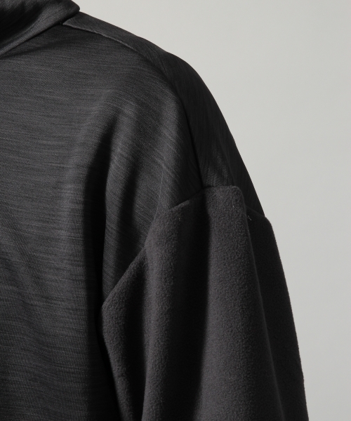 HARE（ハレ）の「スペースダイスタンドZIPパーカー(HARE)（パーカー・メンズ・グレー/ブラック・MEDIUM/SMALL）」の11枚目の写真