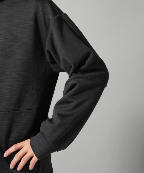 HARE（ハレ）の「スペースダイスタンドZIPパーカー(HARE)（パーカー・メンズ・グレー/ブラック・MEDIUM/SMALL）」の10枚目の写真