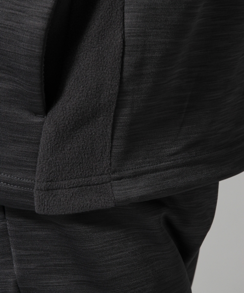 HARE（ハレ）の「スペースダイスタンドZIPパーカー(HARE)（パーカー・メンズ・グレー/ブラック・MEDIUM/SMALL）」の6枚目の写真