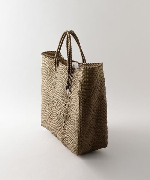 OJO DE MEX（オホデメックス）の「＜OJO DE MEX＞MEXICO KAGO BAG M/ﾄｰﾄﾊﾞｯｸﾞ（かごバッグ・レディース・ゴールド/ブラック・FREE）」の3枚目の写真