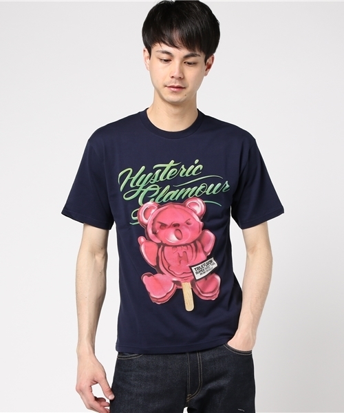 ヒステリックグラマーファックベアーTシャツ