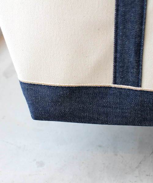 Denime(ドゥニーム)の「HEAVY CANVAS TOTE BAG/ヘビーキャンバストートバッグ(トートバッグ・メンズ・ホワイト系その他・FREE)」の11枚目の写真