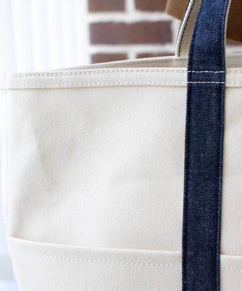 Denime(ドゥニーム)の「HEAVY CANVAS TOTE BAG/ヘビーキャンバストートバッグ(トートバッグ・メンズ・ホワイト系その他・FREE)」の10枚目の写真