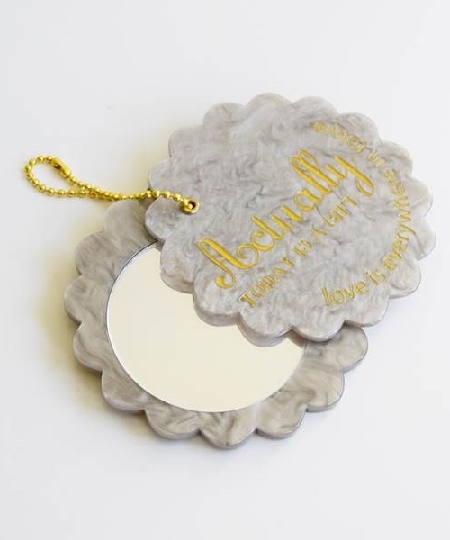 Actually アクチュアリー の クッキースライドミラー 手鏡 メイクミラー Wear