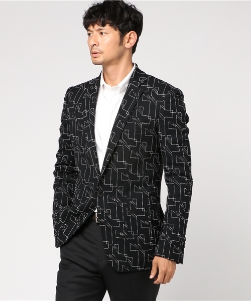 kiryuyrik(キリュウキリュウ)の「Jacket(テーラードジャケット)」|ブラック