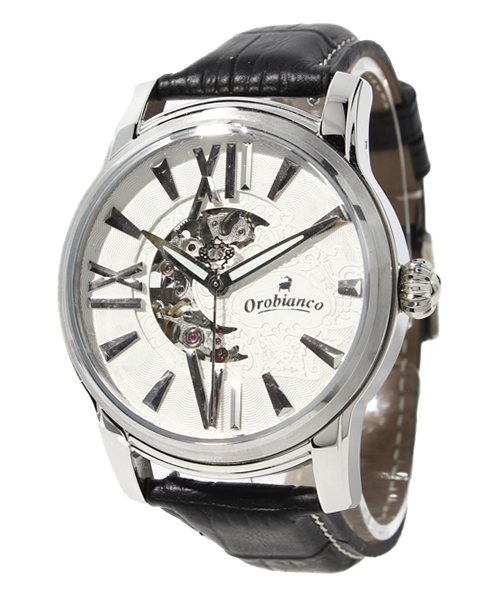 NANO universe（ナノユニバース）の「OROBIANCO(オロビアンコ)/　ORACLASSICA（アナログ腕時計・メンズ・ブラック/ブラウン/ネイビー・FREE）」の2枚目の写真