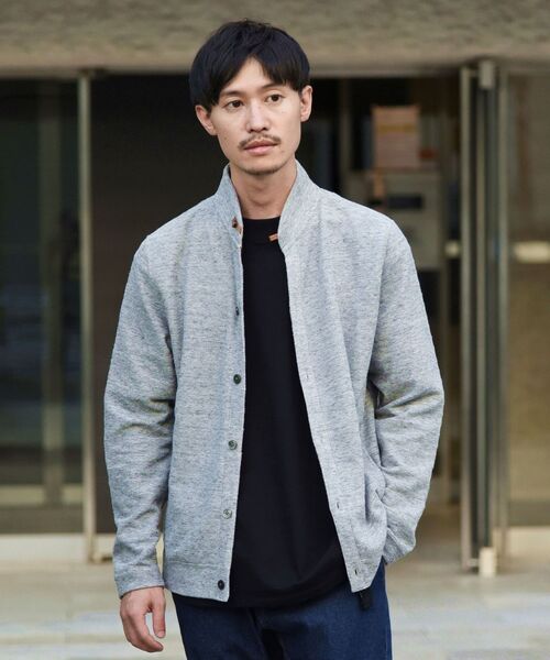 SHIPS(シップス)の「SC: ラッチパイル スタンド/ショール カーディガン(カーディガン/ボレロ・メンズ・ワイン/ネイビー/チャコールグレー/ホワイト/ブルー/オリーブ/オレンジ/イエロー系その他2/ブラック/ブラウン系その他/カーキ/ベージュ/ライトブルー・SMALL/LARGE/MEDIUM/X-LARGE)」の18枚目の写真