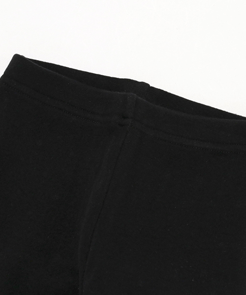 Rora(ローラ)の「エスト 黒 アシンメトリー レギンス(レギンス/スパッツ・キッズ・ブラック・90㎝/100cm/110cm/120cm/130cm/140cm/150cm)」の15枚目の写真