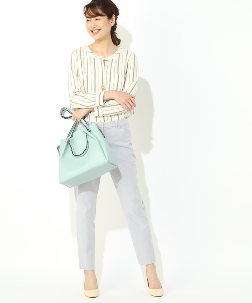 NATURAL BEAUTY BASIC(ナチュラルビューティーベーシック)の「◆インディーオックスパンツ(その他パンツ・レディース・ベージュ/ネイビー/グレー・MEDIUM/LARGE/SMALL/X-SMALL/XX-SMALL)」の22枚目の写真