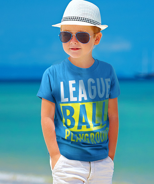 THE CASUAL（カジュアル）の「フロントプリント 半袖 Tシャツ キッズ（Tシャツ/カットソー・キッズ・F/M/P/A/B/S/D/T/R/N/C/Q/L/O/G/E/I/H/J/K・110/130/100/120/150/140/160）」の8枚目の写真