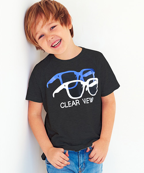 THE CASUAL（カジュアル）の「フロントプリント 半袖 Tシャツ キッズ（Tシャツ/カットソー・キッズ・F/M/P/A/B/S/D/T/R/N/C/Q/L/O/G/E/I/H/J/K・110/130/100/120/150/140/160）」の13枚目の写真