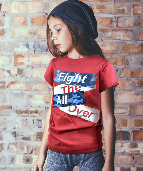 THE CASUAL（カジュアル）の「フロントプリント 半袖 Tシャツ キッズ（Tシャツ/カットソー・キッズ・F/M/P/A/B/S/D/T/R/N/C/Q/L/O/G/E/I/H/J/K・110/130/100/120/150/140/160）」の17枚目の写真