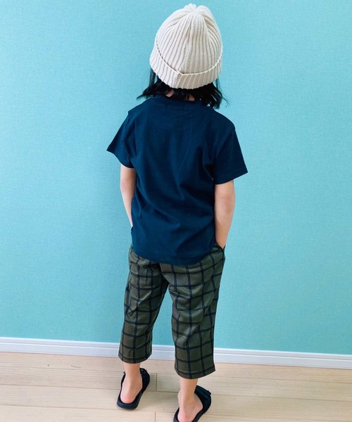 THE CASUAL（カジュアル）の「フロントプリント 半袖 Tシャツ キッズ（Tシャツ/カットソー・キッズ・F/M/P/A/B/S/D/T/R/N/C/Q/L/O/G/E/I/H/J/K・110/130/100/120/150/140/160）」の22枚目の写真