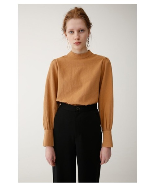 MOUSSY（マウジー）の「PUFF SLEEVE BLOUSE（Tシャツ/カットソー・レディース・ホワイト/ライトブルー/ブラック/ライトブラウン・FREE）」の3枚目の写真