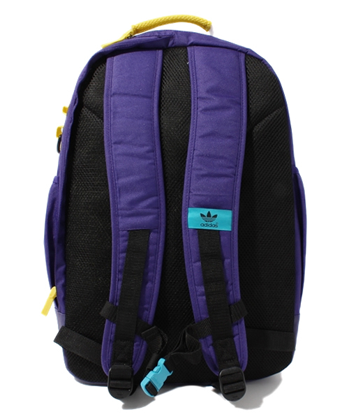 adidas Originals（アディダスオリジナルス）の「2013 アディダス カラフル バックパック AC BACK PACK CAMPUS PL（バックパック/リュック・レディース・パープル・ONE SIZE）」の3枚目の写真