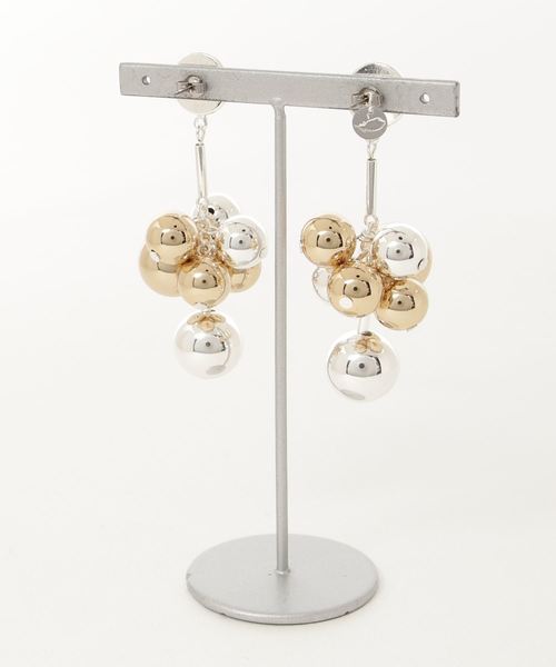 MAYGLOBE（メイグローブ）の「アクリルパール&ユラユラピアス　MP18580（ピアス（両耳用）・レディース・ゴールド/シルバー・FREE）」の3枚目の写真