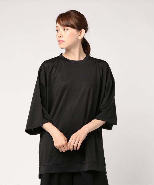 Vicci(ビッチ)の「『vicci/ヴィッチ』ビッグシルエットクルーネック5分袖Tシャツ(Tシャツ/カットソー・メンズ・ブラック/パープル/グレー/ミント/ワイン/テラコッタ・M/L)」の15枚目の写真
