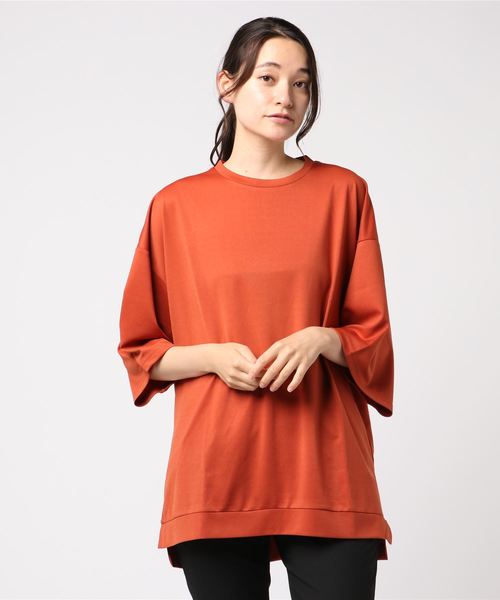 Vicci(ビッチ)の「『vicci/ヴィッチ』ビッグシルエットクルーネック5分袖Tシャツ(Tシャツ/カットソー・メンズ・ブラック/パープル/グレー/ミント/ワイン/テラコッタ・M/L)」の17枚目の写真