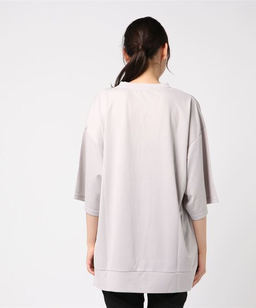 Vicci(ビッチ)の「『vicci/ヴィッチ』ビッグシルエットクルーネック5分袖Tシャツ(Tシャツ/カットソー・メンズ・ブラック/パープル/グレー/ミント/ワイン/テラコッタ・M/L)」の22枚目の写真