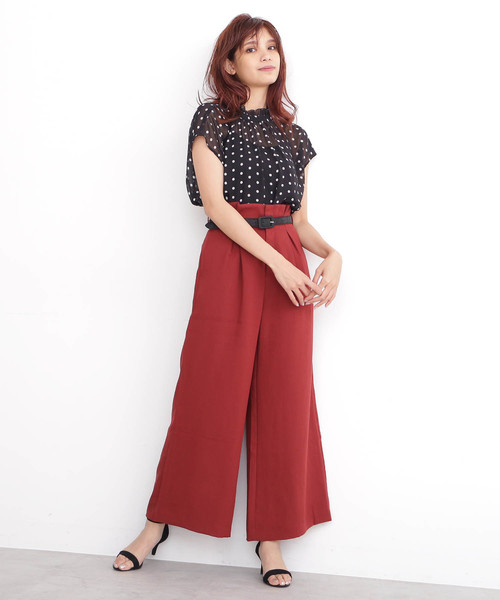 FREE'S MART（フリーズマート）の「２ＷＡＹフリルネックブラウス（シャツ/ブラウス・レディース・ブラック系その他/ダークベージュ/ベージュ系その他/ブラック系その他2・FREE）」の9枚目の写真