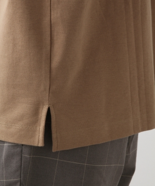 RAGEBLUE(レイジブルー)の「ハーフZIPスタンドTシャツ/803719(Tシャツ/カットソー・メンズ・ブラック/ベージュ/ホワイト/ネイビー・MEDIUM/LARGE/SMALL)」の11枚目の写真