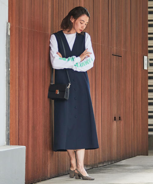 ユナイテッドアローズ ジャンパースカート オーバーオール ワンピース