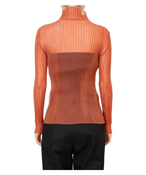 ルシェルブルー　リブニット LE CIEL BLEU（ルシェルブルー）の「See-through Rib Knit TOPS