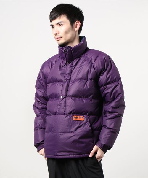 Rab（ラブ）の「【RAB】ラブ KINDER SMOCK（ダウンジャケット/コート・メンズ・ネイビー/グリーン/パープル・MEDIUM/LARGE/X-LARGE）」の8枚目の写真