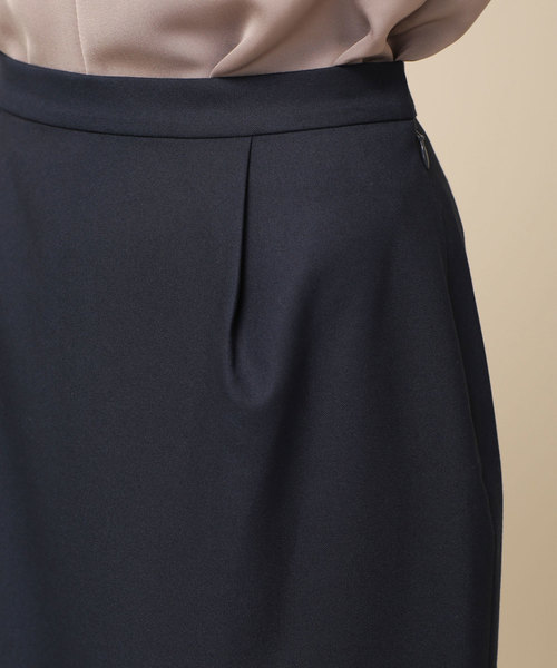 NANO universe（ナノユニバース）の「FO ドビータックコクーンスカート（スカート・レディース・ネイビー/アイボリー/ピンクベージュ・38/36）」の18枚目の写真