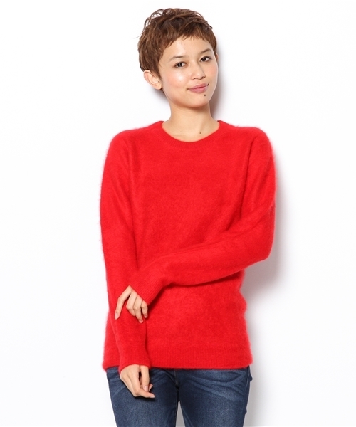 BEAUTY&YOUTH UNITED ARROWS（ビューティーアンドユースユナイテッドアローズ）の「BYTU ファーカシミヤ二ットプルオーバー ◆（ニット/セーター・レディース・グレー/レッド/ロイヤルブルー・フリー）」の12枚目の写真