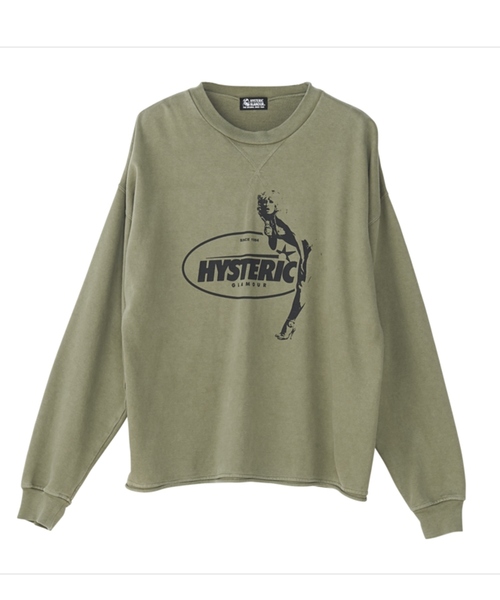 WOMAN GUN OVAL FRAMEスウェット WOMAN GUN OVAL FRAMEスウェット
