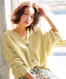 KOBE LETTUCE | ドルマンスリーブVネックニットカーディガン(カーディガン/ボレロ)