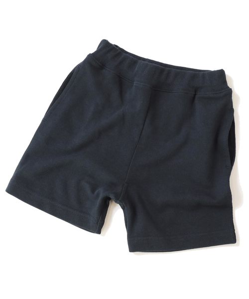 devirock(デビロック)の「裏毛スウェットハーフパンツ(その他パンツ・キッズ・ブルー系その他/カーキ/パープル系その他/スモークピンク/ブラック/杢グレー/ネイビー・100cm/110cm/120cm/130cm/150cm/160cm/140cm)」の14枚目の写真