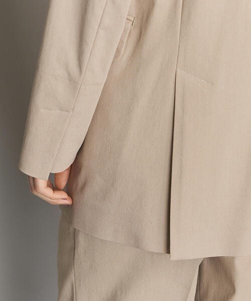 BEAUTY&YOUTH UNITED ARROWS(ビューティーアンドユースユナイテッドアローズ)の「BY レーヨンナイロンダブルテーラードジャケット ◆(テーラードジャケット・レディース・ピンク/ベージュ・SMALL/MEDIUM)」の15枚目の写真