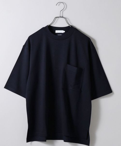 SHIPS JET BLUE(シップスジェットブルー)の「SHIPS JET BLUE: ポケット ビッグTシャツ(Tシャツ/カットソー・メンズ・オフホワイト/ライトグリーン/ネイビー/イエロー/ブラウン・X-SMALL/SMALL/MEDIUM/LARGE)」の4枚目の写真