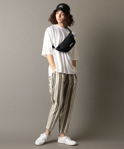 SHIPS JET BLUE(シップスジェットブルー)の「SHIPS JET BLUE: ポケット ビッグTシャツ(Tシャツ/カットソー・メンズ・オフホワイト/ライトグリーン/ネイビー/イエロー/ブラウン・X-SMALL/SMALL/MEDIUM/LARGE)」の9枚目の写真