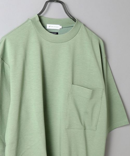 SHIPS JET BLUE(シップスジェットブルー)の「SHIPS JET BLUE: ポケット ビッグTシャツ(Tシャツ/カットソー・メンズ・オフホワイト/ライトグリーン/ネイビー/イエロー/ブラウン・X-SMALL/SMALL/MEDIUM/LARGE)」の20枚目の写真